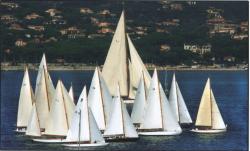 The meeting of St Tropez boats